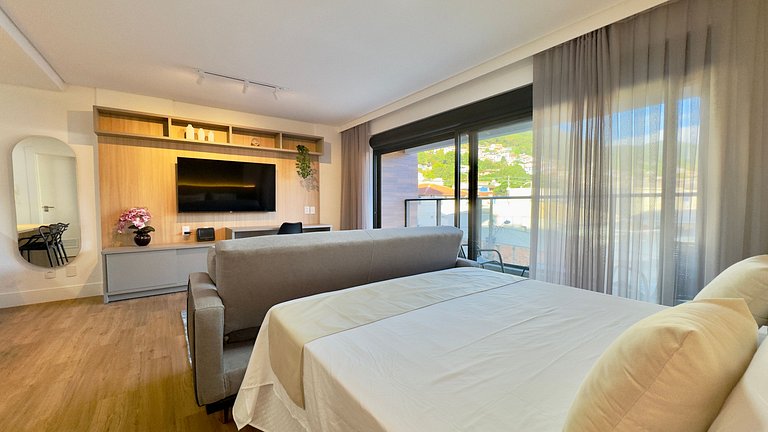 Estúdio premium em Florianópolis, na SC-401