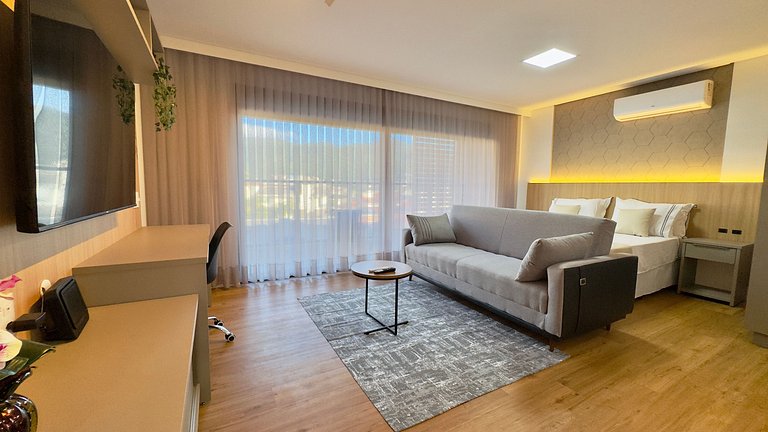 Estúdio premium em Florianópolis, na SC-401
