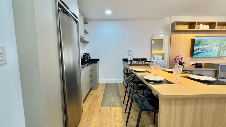 Estúdio premium em Florianópolis, na SC-401